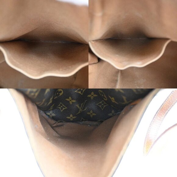 LOUIS VUITTON Logo Totally PM Shoulder Bag Monogram Leather Brown - Picture 10 of 16